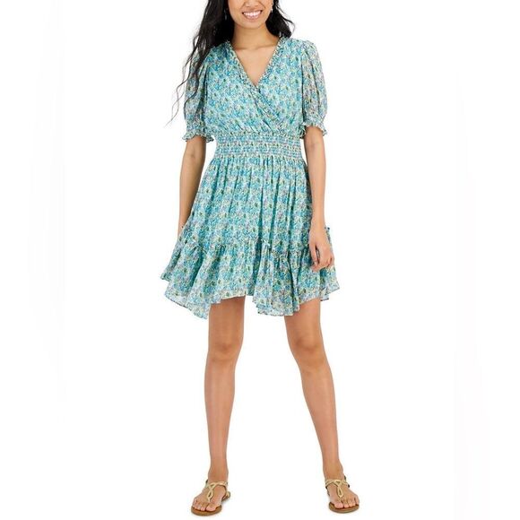 NWT Taylor Womens Printed Fit & Flare Dress 22W - Picture 1 of 5